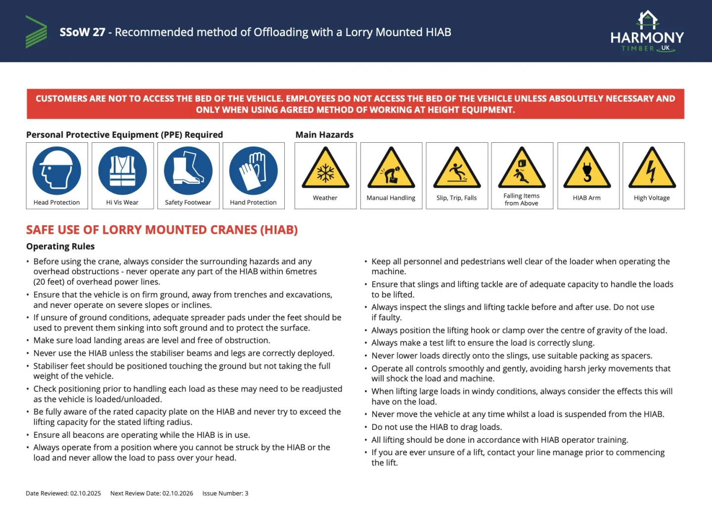 SSoW 27 Certificate